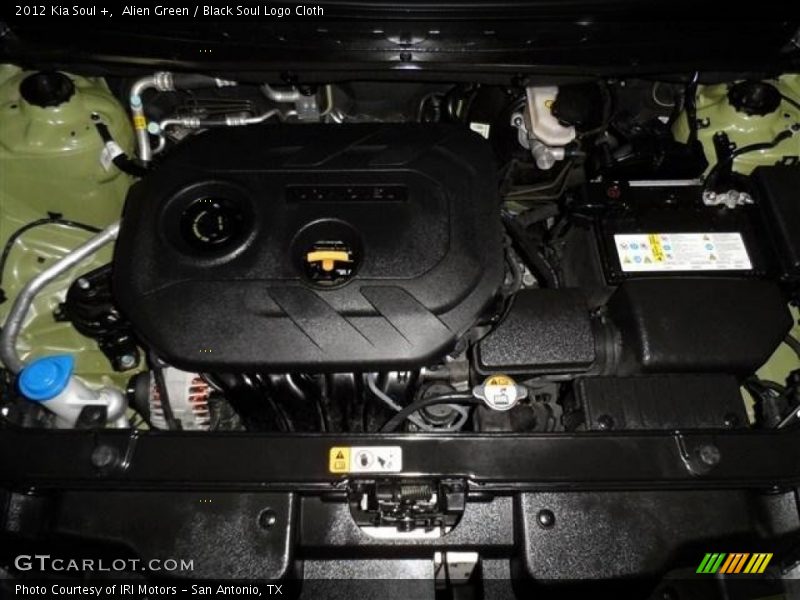 Alien Green / Black Soul Logo Cloth 2012 Kia Soul +