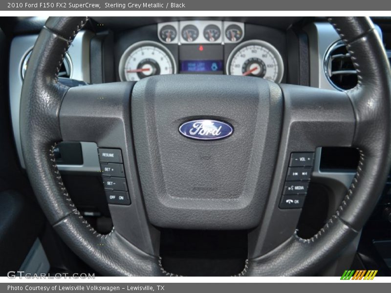 Sterling Grey Metallic / Black 2010 Ford F150 FX2 SuperCrew