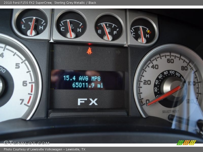 Sterling Grey Metallic / Black 2010 Ford F150 FX2 SuperCrew