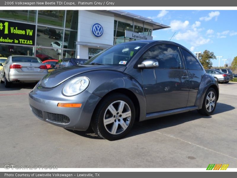 Platinum Grey / Grey 2006 Volkswagen New Beetle TDI Coupe