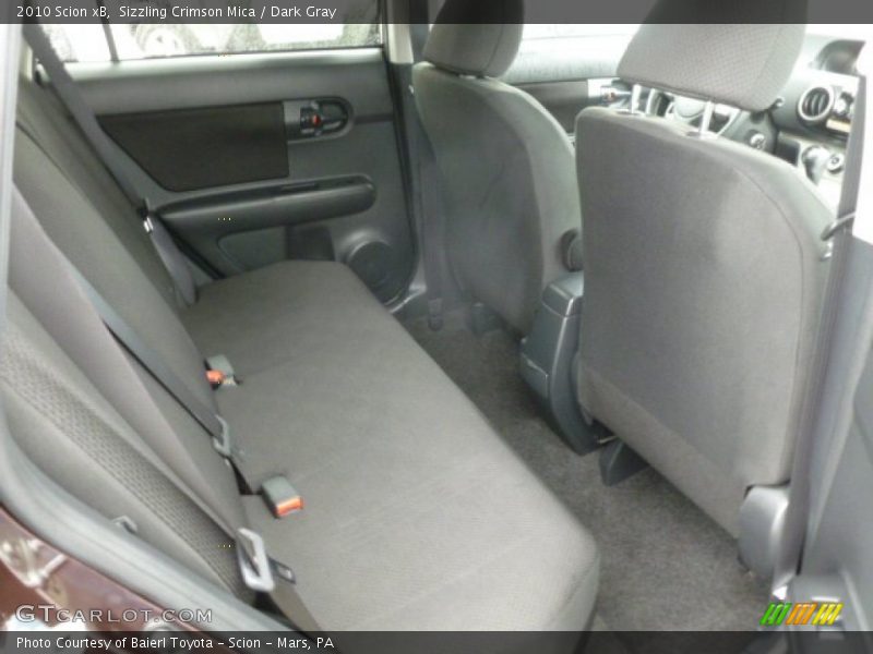 Sizzling Crimson Mica / Dark Gray 2010 Scion xB