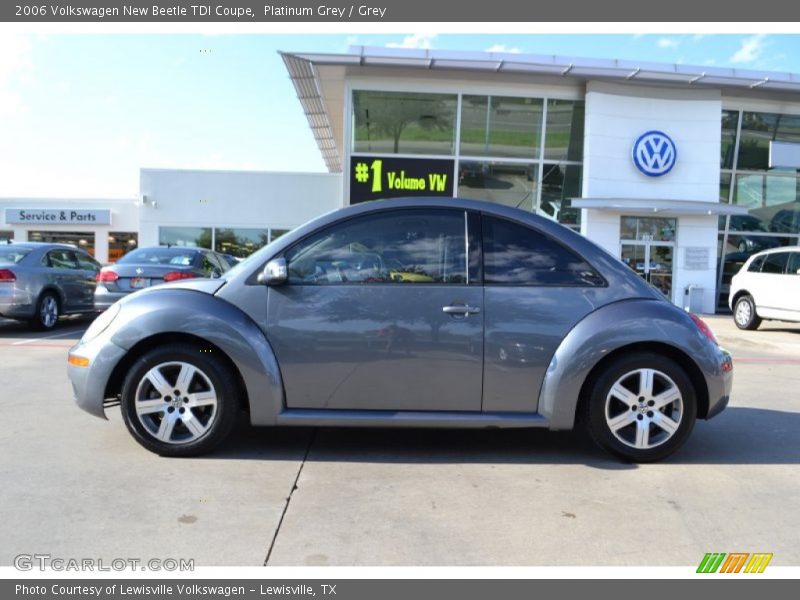 Platinum Grey / Grey 2006 Volkswagen New Beetle TDI Coupe