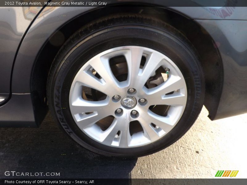 Magnetic Gray Metallic / Light Gray 2012 Toyota Avalon