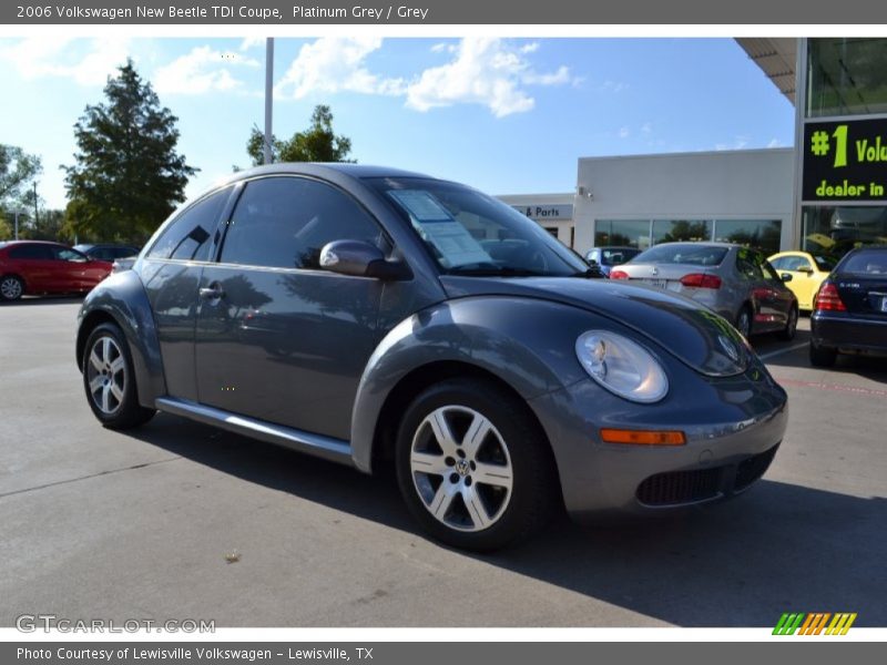 Platinum Grey / Grey 2006 Volkswagen New Beetle TDI Coupe