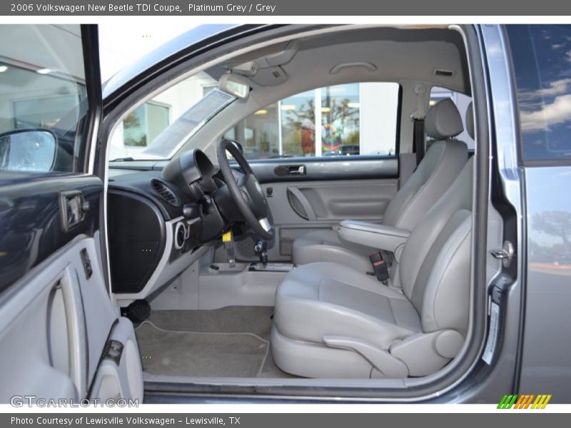 2006 New Beetle TDI Coupe Grey Interior