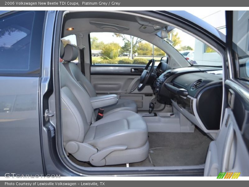  2006 New Beetle TDI Coupe Grey Interior