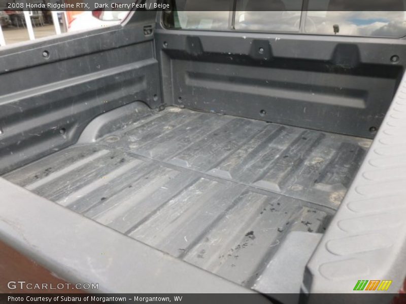 Dark Cherry Pearl / Beige 2008 Honda Ridgeline RTX
