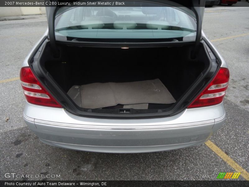 Iridium Silver Metallic / Black 2007 Mercedes-Benz C 280 Luxury