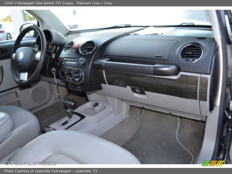 Platinum Grey / Grey 2006 Volkswagen New Beetle TDI Coupe