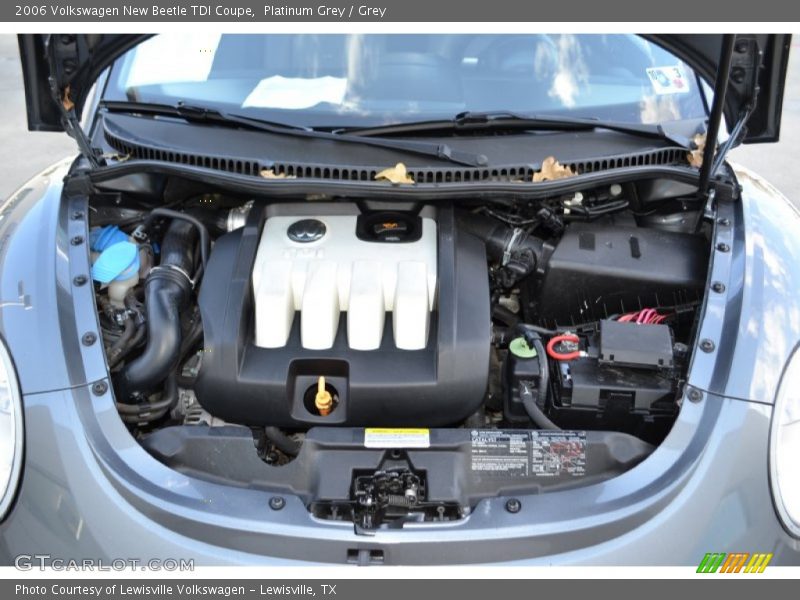 Platinum Grey / Grey 2006 Volkswagen New Beetle TDI Coupe