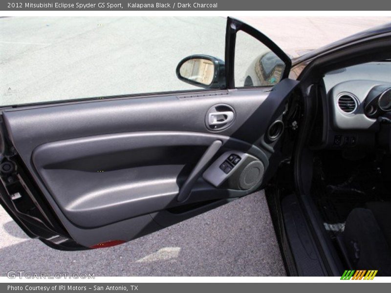 Kalapana Black / Dark Charcoal 2012 Mitsubishi Eclipse Spyder GS Sport
