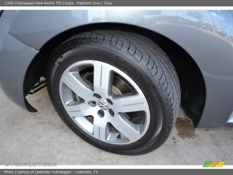 Platinum Grey / Grey 2006 Volkswagen New Beetle TDI Coupe