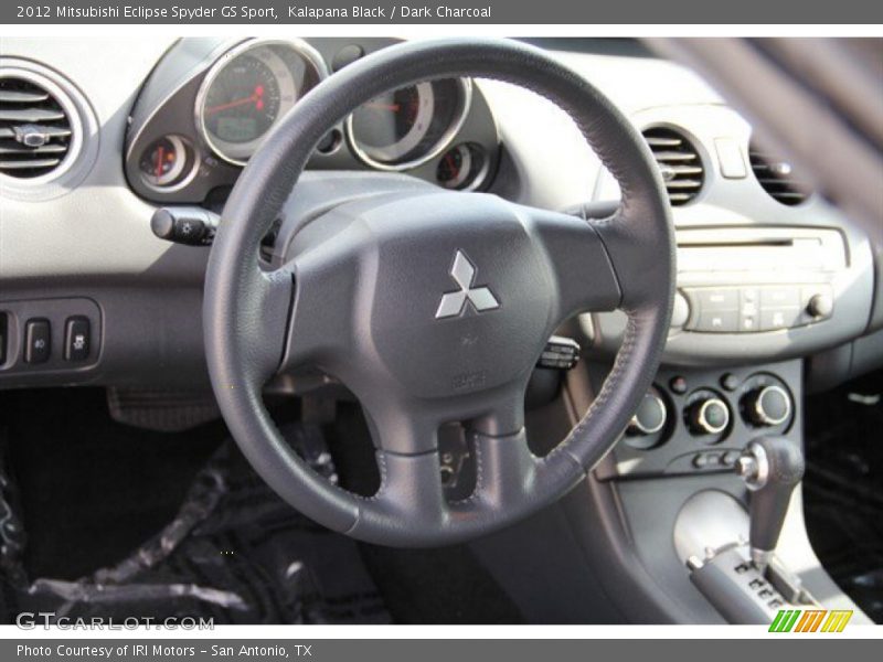 Kalapana Black / Dark Charcoal 2012 Mitsubishi Eclipse Spyder GS Sport