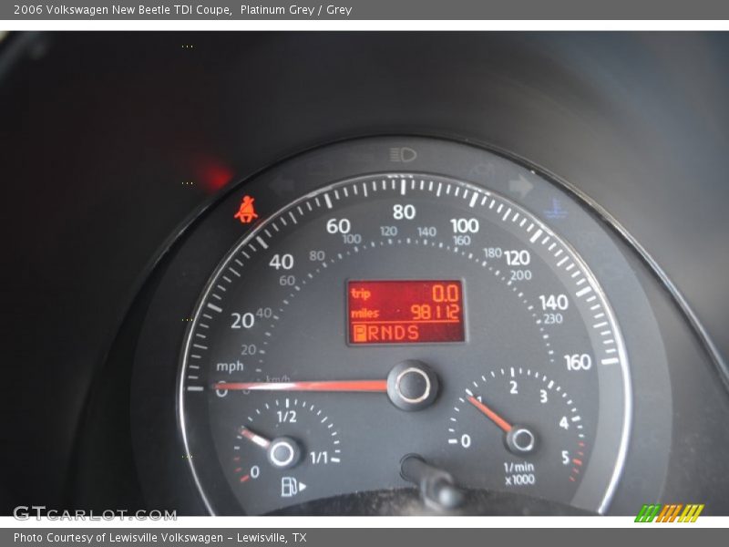 Platinum Grey / Grey 2006 Volkswagen New Beetle TDI Coupe