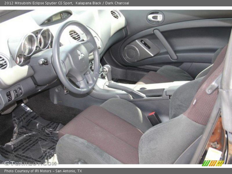 Kalapana Black / Dark Charcoal 2012 Mitsubishi Eclipse Spyder GS Sport