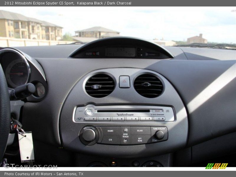 Kalapana Black / Dark Charcoal 2012 Mitsubishi Eclipse Spyder GS Sport