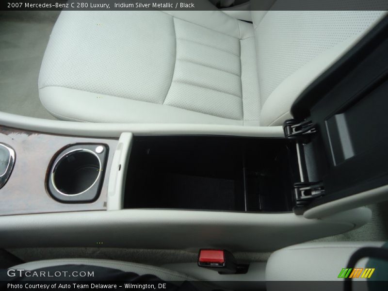 Iridium Silver Metallic / Black 2007 Mercedes-Benz C 280 Luxury
