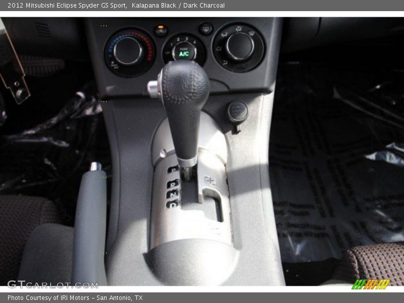 Kalapana Black / Dark Charcoal 2012 Mitsubishi Eclipse Spyder GS Sport