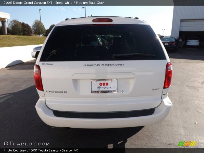 Stone White / Medium Slate Gray 2006 Dodge Grand Caravan SXT