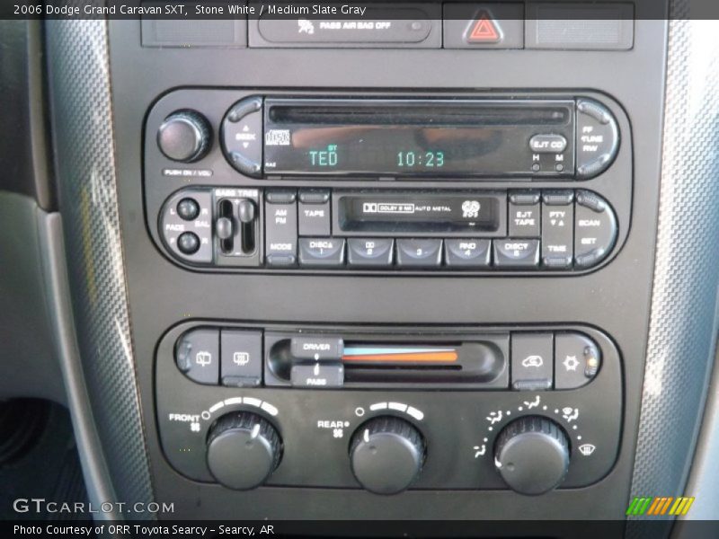 Stone White / Medium Slate Gray 2006 Dodge Grand Caravan SXT