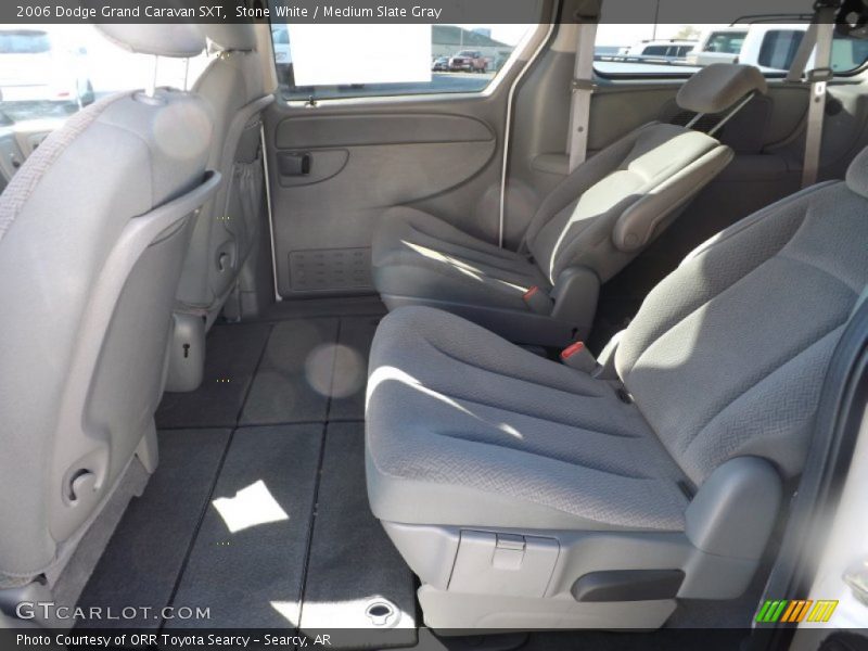 Stone White / Medium Slate Gray 2006 Dodge Grand Caravan SXT