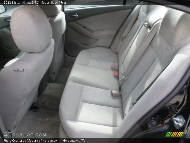 Super Black / Frost 2012 Nissan Altima 2.5 S
