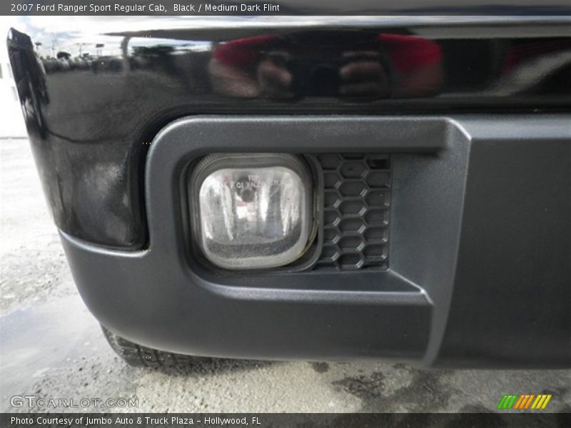 Black / Medium Dark Flint 2007 Ford Ranger Sport Regular Cab