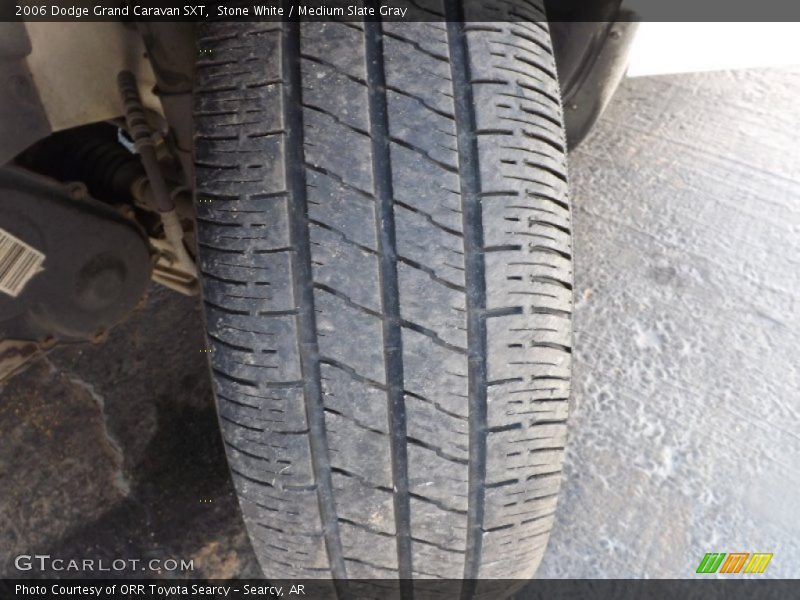 Stone White / Medium Slate Gray 2006 Dodge Grand Caravan SXT