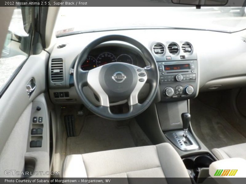 Super Black / Frost 2012 Nissan Altima 2.5 S