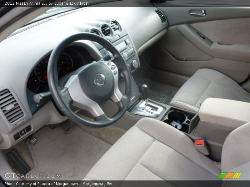 Super Black / Frost 2012 Nissan Altima 2.5 S