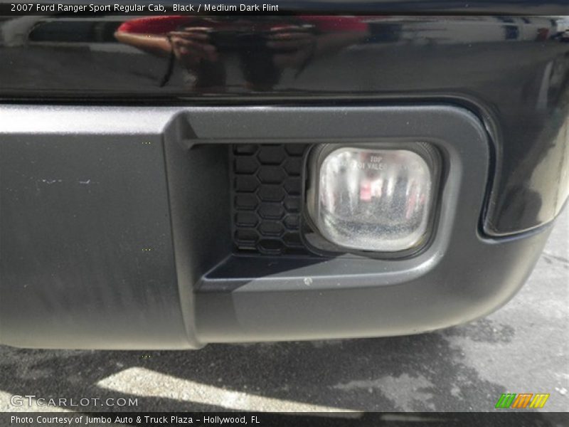 Black / Medium Dark Flint 2007 Ford Ranger Sport Regular Cab