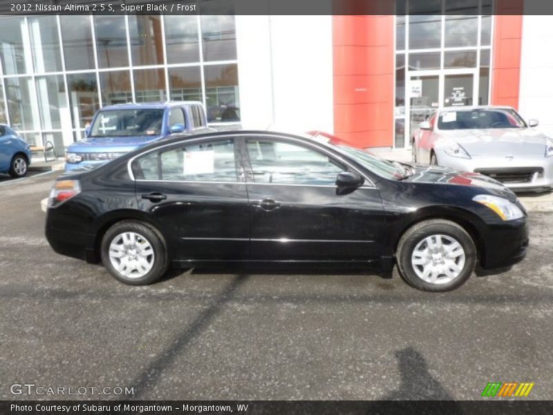 Super Black / Frost 2012 Nissan Altima 2.5 S