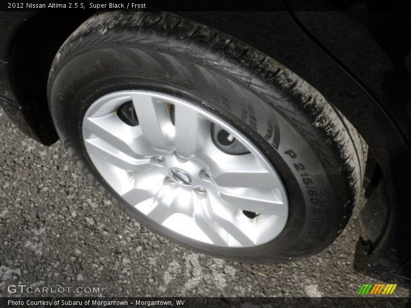 Super Black / Frost 2012 Nissan Altima 2.5 S