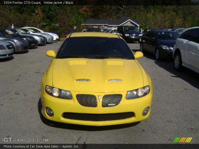 Yellow Jacket / Black 2004 Pontiac GTO Coupe