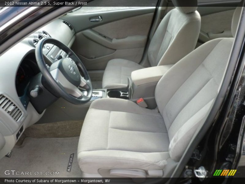 Super Black / Frost 2012 Nissan Altima 2.5 S