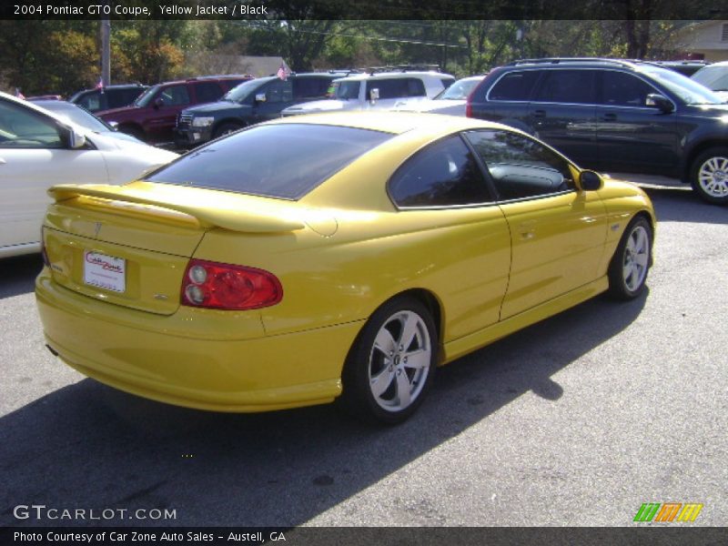 Yellow Jacket / Black 2004 Pontiac GTO Coupe