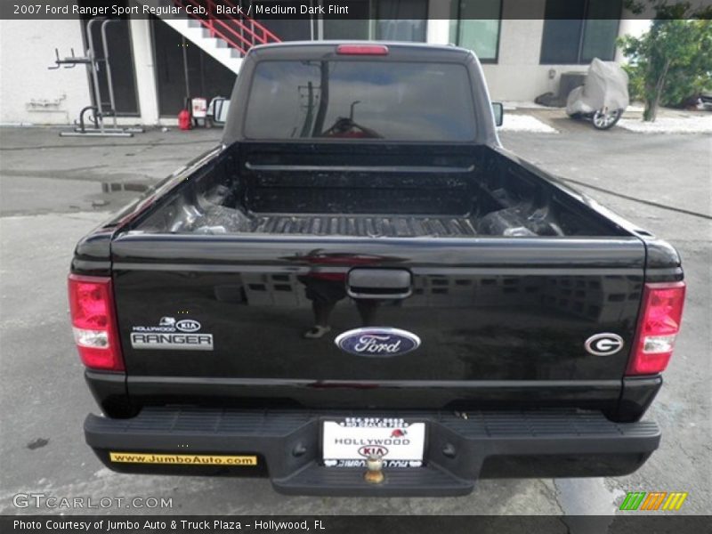 Black / Medium Dark Flint 2007 Ford Ranger Sport Regular Cab