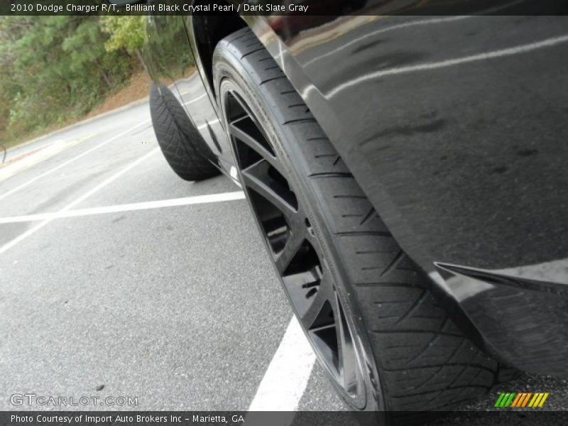 Brilliant Black Crystal Pearl / Dark Slate Gray 2010 Dodge Charger R/T