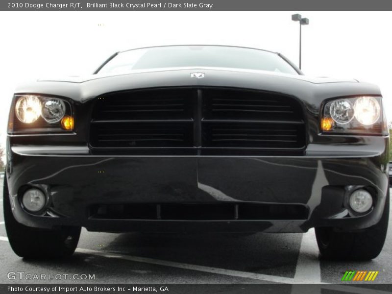 Brilliant Black Crystal Pearl / Dark Slate Gray 2010 Dodge Charger R/T