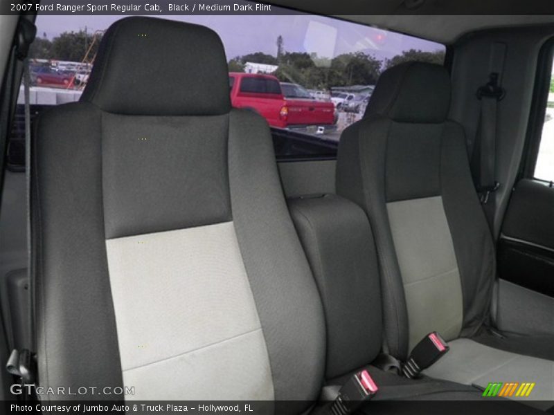 Black / Medium Dark Flint 2007 Ford Ranger Sport Regular Cab