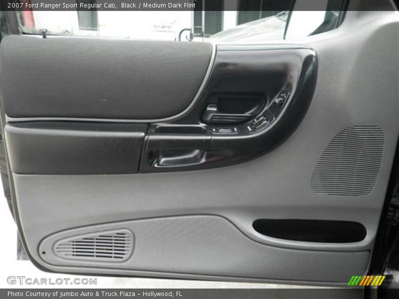 Black / Medium Dark Flint 2007 Ford Ranger Sport Regular Cab