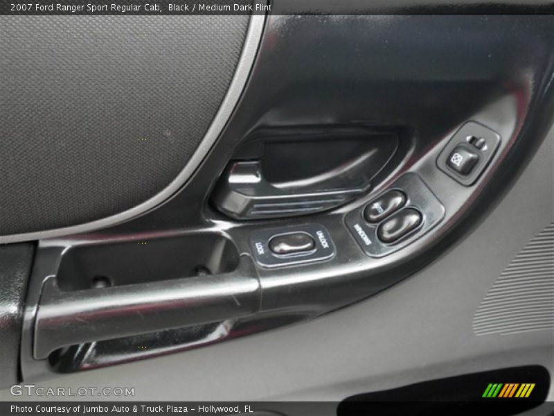 Black / Medium Dark Flint 2007 Ford Ranger Sport Regular Cab