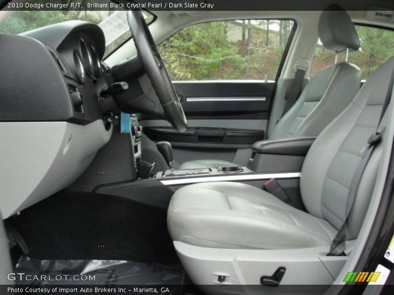 Front Seat of 2010 Charger R/T