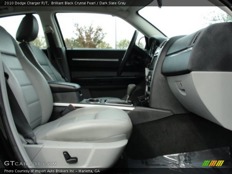 Brilliant Black Crystal Pearl / Dark Slate Gray 2010 Dodge Charger R/T