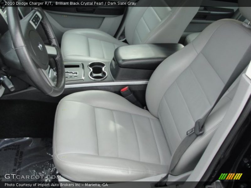 Brilliant Black Crystal Pearl / Dark Slate Gray 2010 Dodge Charger R/T