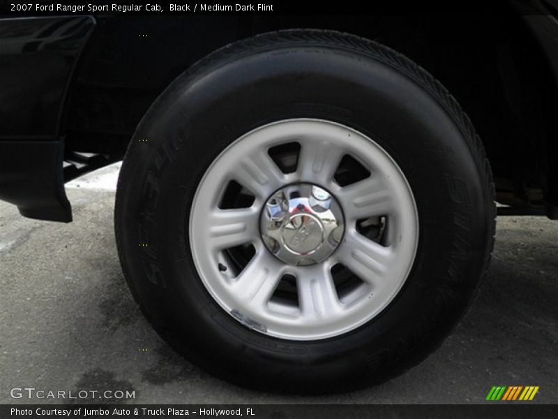 Black / Medium Dark Flint 2007 Ford Ranger Sport Regular Cab