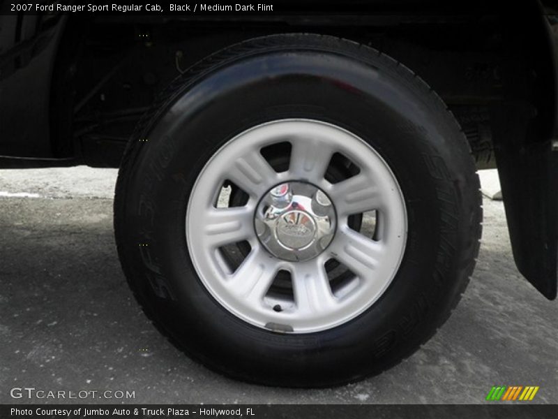 Black / Medium Dark Flint 2007 Ford Ranger Sport Regular Cab
