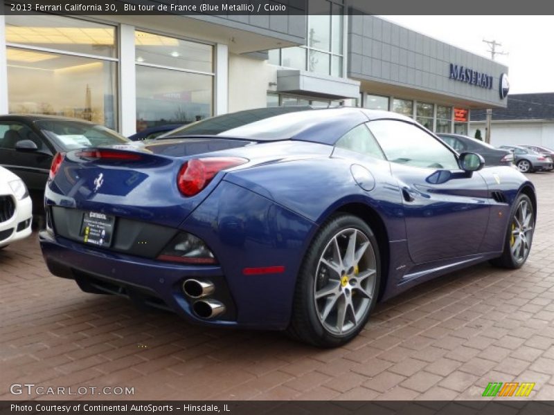 Blu tour de France (Blue Metallic) / Cuoio 2013 Ferrari California 30
