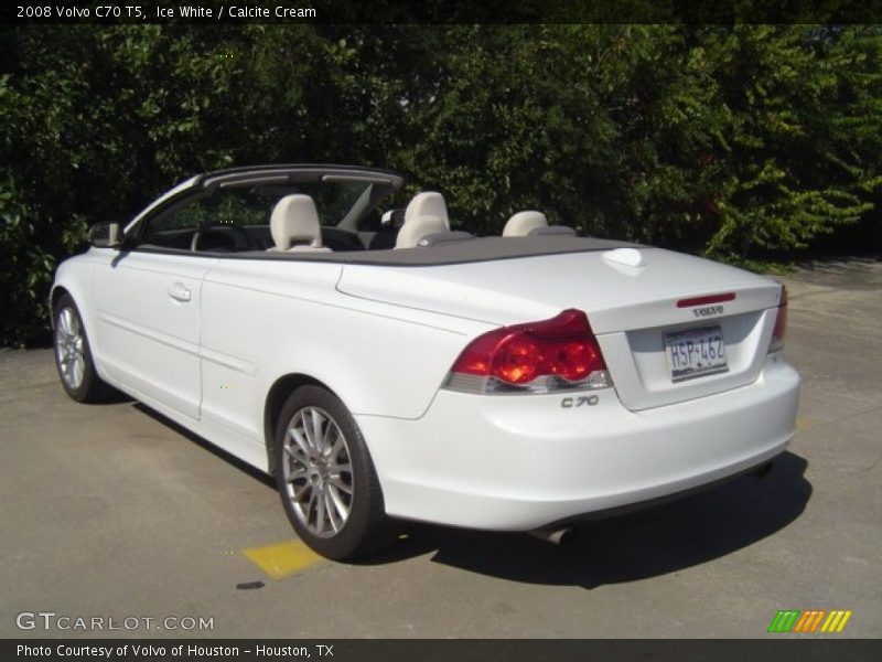 Ice White / Calcite Cream 2008 Volvo C70 T5