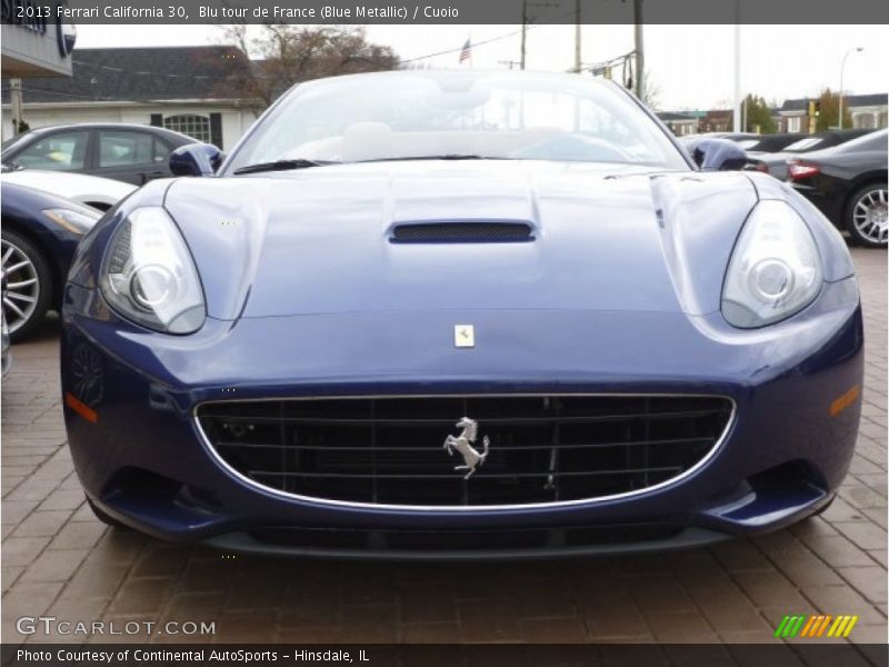 Blu tour de France (Blue Metallic) / Cuoio 2013 Ferrari California 30